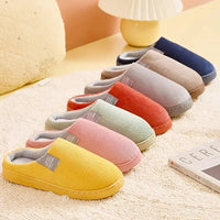 Pantoufles/Chaussons d'Hiver Anti-Dérapantes pour Couples - Confort et Chaleur